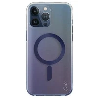 Etui do iPhone 15 Pro UNIQ Coehl Dazze Niebieskie MagSafe