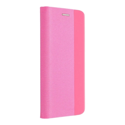 Etui Kabura SENSITIVE Book do iPhone 16 Różowy z Podstawką