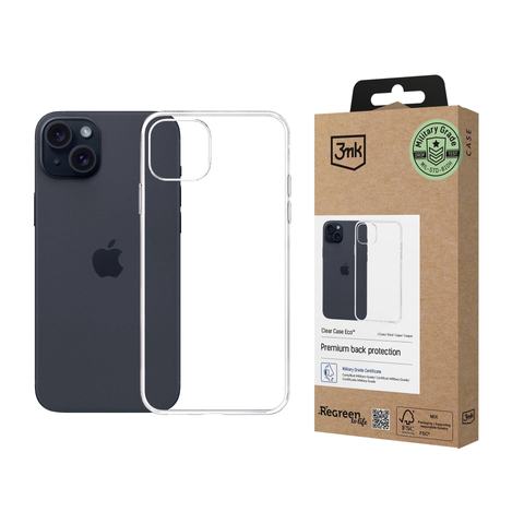 Etui ochronne do Apple iPhone 15 3mk Clear Case Eco