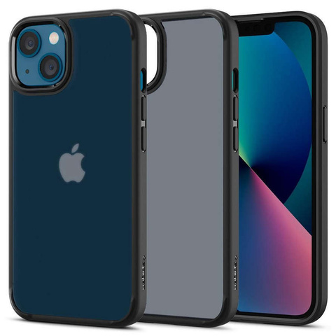Etui obudowa case Spigen Ultra Hybrid do Apple iPhone 13 Matte Frost Black