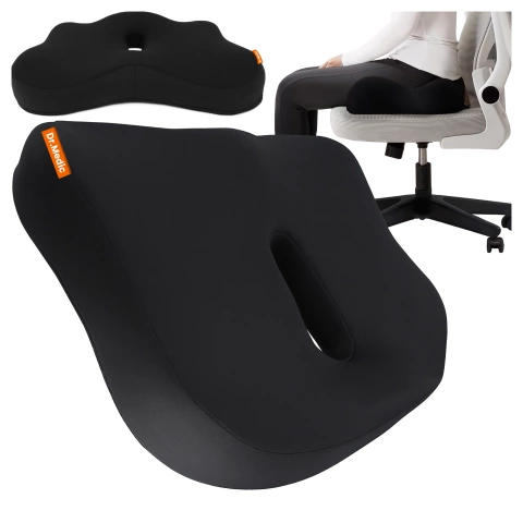 Poduszka do Samochodu na fotel DR.MEDIC SeatRest™ Ergonomiczna poduszka biurowa wsparcie kości ogonowej na krzesło siedzenie do biura auta