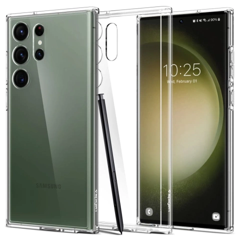 Etui ochronne Spigen Ultra Hybrid do Samsung Galaxy S23 Ultra Crystal Clear
