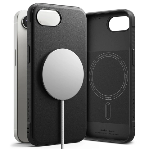 Etui Ringke Onyx Magnetic MagSafe do iPhone 16e Black