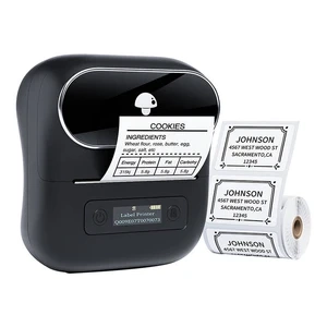 Przenośna drukarka etykiet Phomemo M220 Bluetooth USB czarna