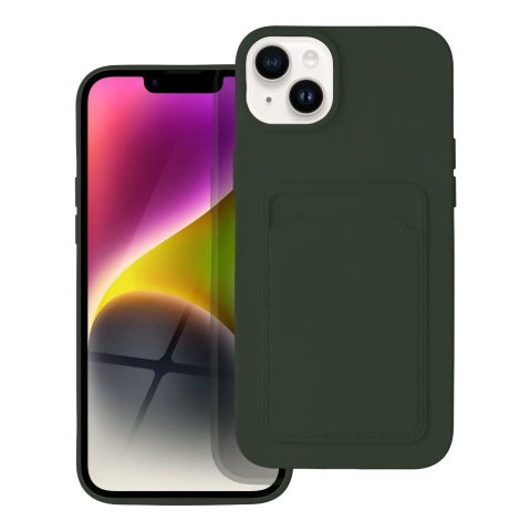 Futerał CARD CASE do IPHONE 14 PLUS zielony
