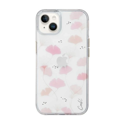 Etui na telefon UNIQ Coehl Meadow do Apple iPhone 14 Plus 6,7" różowy/spring pink