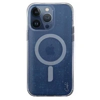 Etui do iPhone 15 Pro UNIQ Coehl Lumino Magnetic Charging Niebieskie