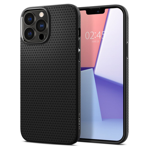 Etui obudowa Spigen Liquid Air do Apple iPhone 13 Pro Max Matte Black