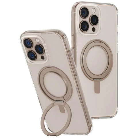 Etui UNIQ Swivix 360 Rotating Kickstand Gold do iPhone 16 Pro Max