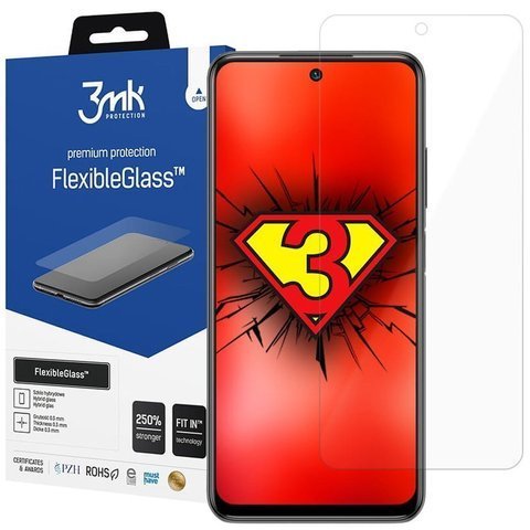 3mk Szkło hybrydowe Flexible Glass 7H do Xiaomi Redmi Note 10 5G