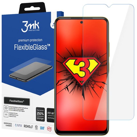 3mk Szkło hybrydowe ochronne Flexible Glass 7H do Xiaomi Poco X4 Pro 5G