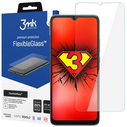 3mk Szkło hybrydowe ochronne Flexible Glass 7H do Xiaomi Redmi 10c