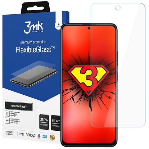 3mk Szkło hybrydowe ochronne Flexible Glass 7H do Xiaomi Redmi Note 11 4G/11S/ Poco M4 Pro 4G