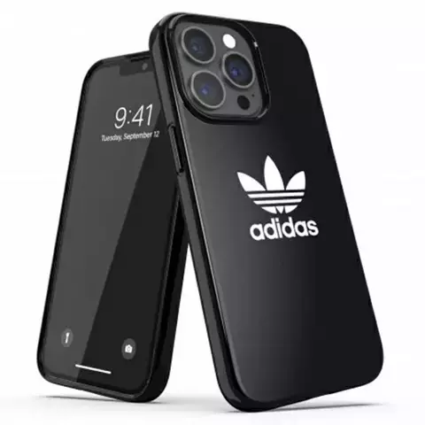 Etui Adidas OR SnapCase Trefoil do Apple iPhone 13 Pro / 13 6,1" czarny/black 47098