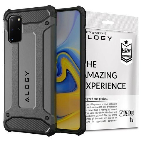 Etui Alogy Hard Armor do Samsung Galaxy S20 Plus szare