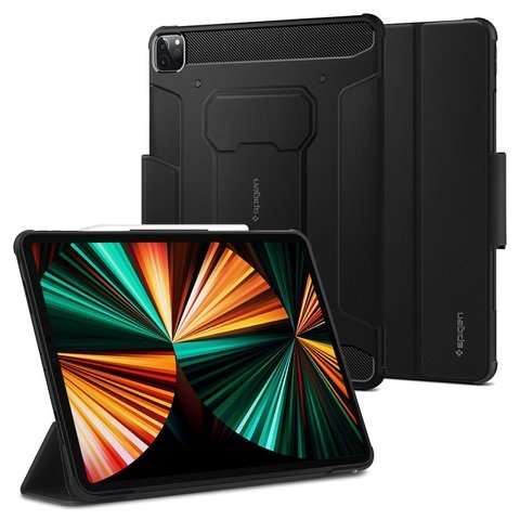 Etui Spigen Rugged Armor PRO Pencil do Apple iPad Pro 12.9 2020 / 2021 / 2022 / iPad Air 13 2024 Black