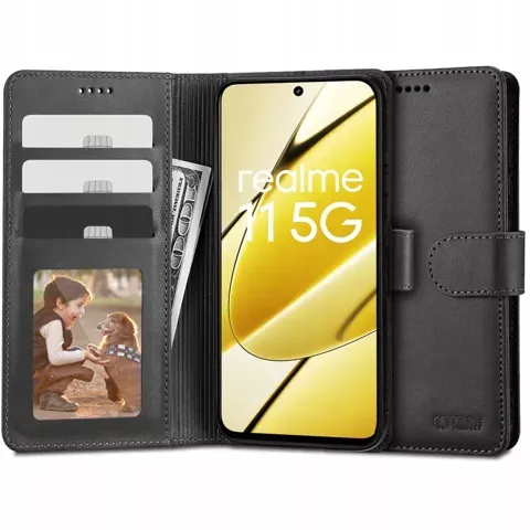 Etui Tech-Protect Wallet Do Realme 11 5g Black