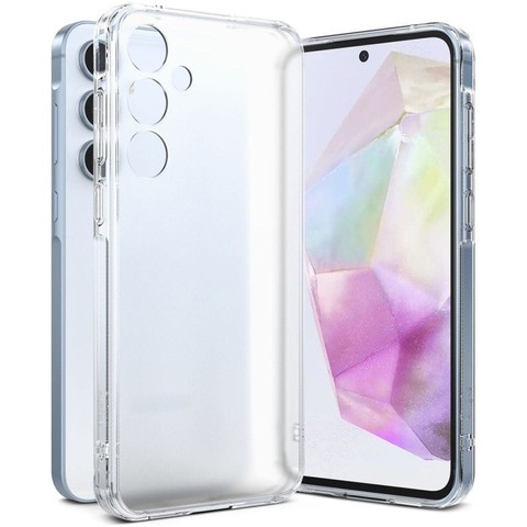 Etui do Samsung Galaxy A35 5G obudowa Case Cover Ringke Fusion Matte Clear matowe przezroczyste plecki