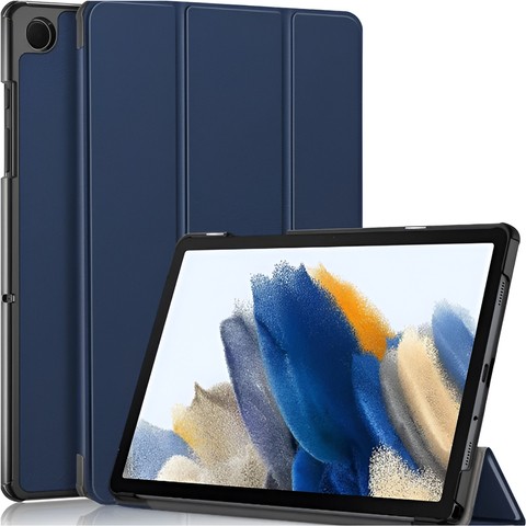 Etui do Samsung Galaxy Tab A9+ Plus 2023 11" (X210/X215/X216) obudowa z klapką na tablet Book Cover Case Alogy Granatowe + Szkło