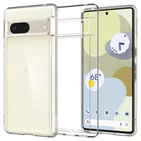 Etui do telefonu Spigen Ultra Hybrid do Google Pixel 7 Crystal Clear