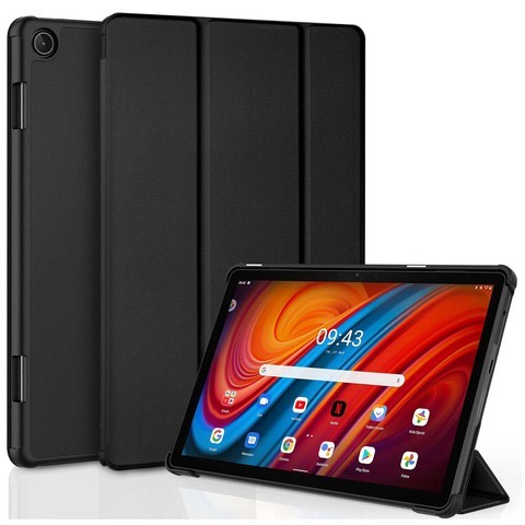 Etui na tablet Lenovo Tab M10 3gen 3 GEN 10.1 2022 TB328FU TB328XU obudowa Case Alogy Book Cover Czarne + Szkło