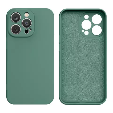 Etui na telefon Silicone Case do Samsung Galaxy A54 5G silikonowy pokrowiec zielone