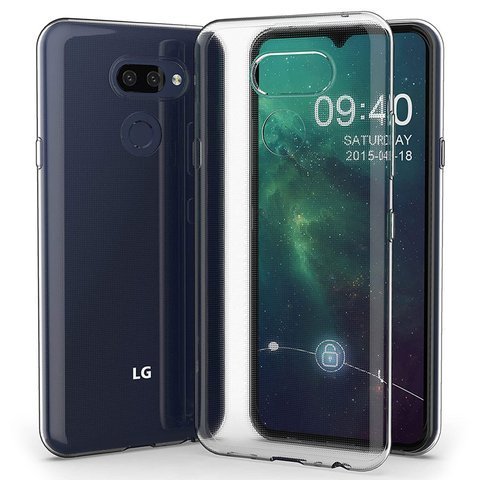 Etui silikonowe Alogy obudowa case do LG K50/ Q60 przezroczyste