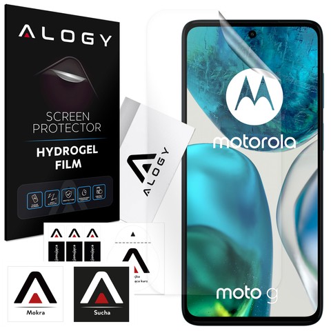 Folia Hydrożelowa do Motorola Moto G52/ G72/ G82 ochronna na telefon na ekran Alogy Hydrogel Film