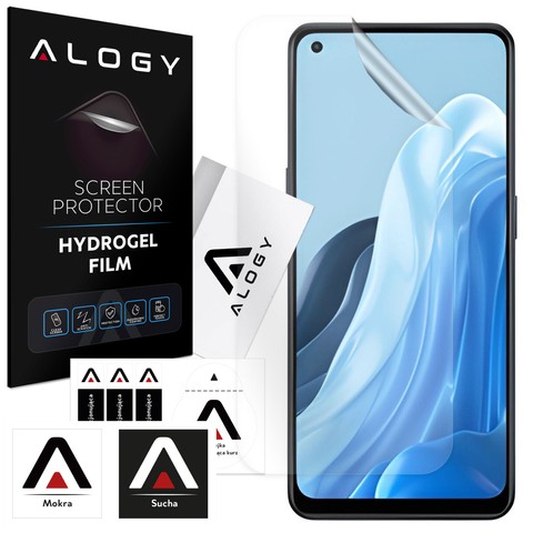 Folia Hydrożelowa do Oppo Reno 7 Lite 5G ochronna na telefon na ekran Alogy Hydrogel Film