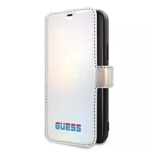 Guess GUFLBKN58BLD iPhone 11 Pro srebrny/silver book Iridescent