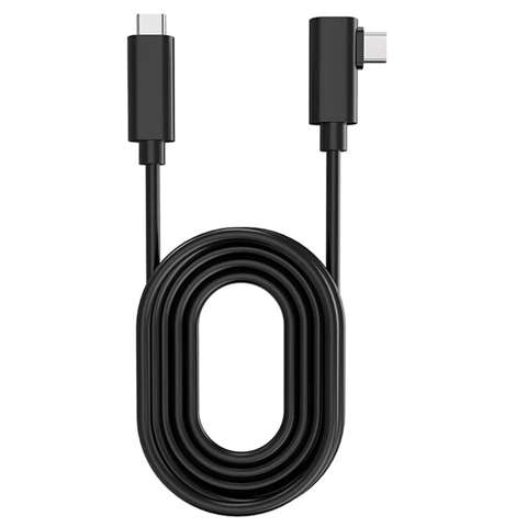 Kabel do okularów VR Alogy przewód USB Type-C 5m do Oculus Link Quest 1 2 Czarny