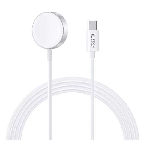 Ładowarka indukcyjna magnetyczna Kabel typ C 120cm UltraBoost Magnetic Cable do Apple Watch White