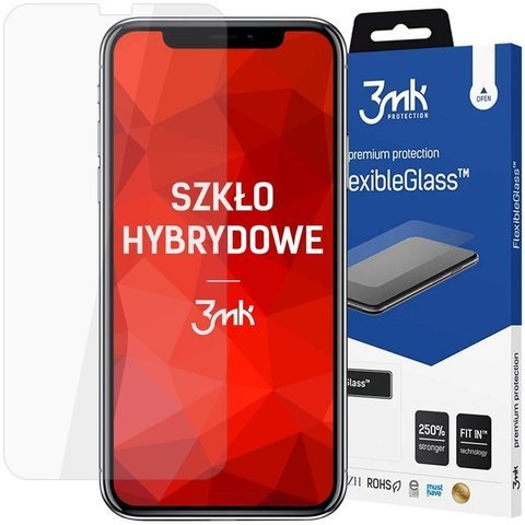 Szkło 3mk Flexible Glass 7H do Apple iPhone X/ Xs/ 11 Pro