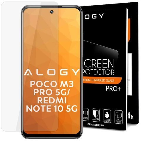 Szkło hartowane 9H Alogy na ekran do Xiaomi Poco M3 Pro 5G/ Redmi Note 10 5G