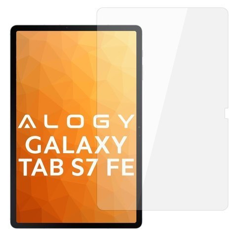 Szkło hartowane 9h Alogy na ekran do Samsung Galaxy Tab S7 FE 12.4 T730/T736B