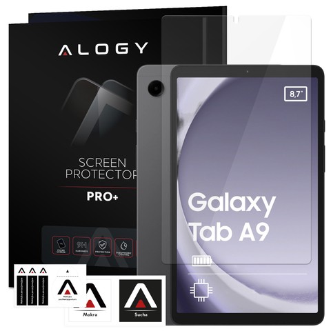 Szkło hartowane do Samsung Galaxy Tab A9 2023 8.7" 2gen X110 / X115 na ekran Alogy Screen Protector Pro+ 9H