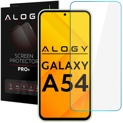 Szkło hartowane płaskie 9H Alogy Screen Protector PRO+ ochrona na ekran do Samsung Galaxy A54 5G