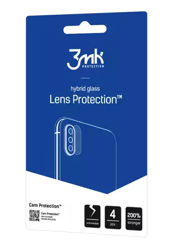 Szkło hybrydowe na obiektyw aparatu 3MK Lens Protect Sony Xperia 5 IV [4 PACK]