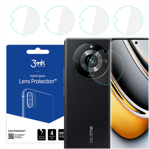 Szkło na obiektyw 4x do Realme 11 Pro /11 Pro+ 3mk Lens Protection hybrydowe