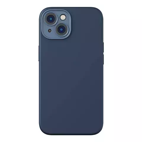 Zestaw ochronny Baseus Liquid Silica etui magnetyczne i szkło hartowane do iPhone 14 Plus (niebieski)