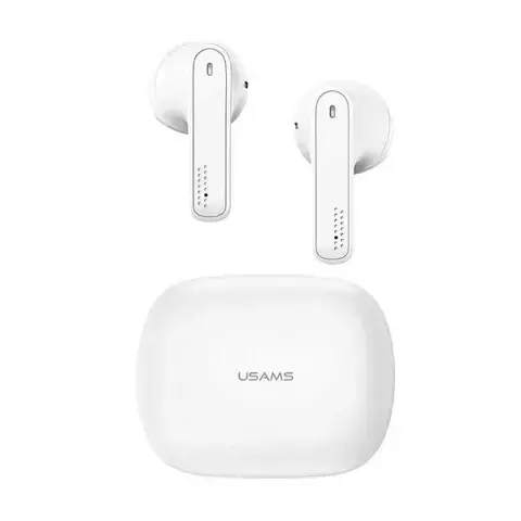  Słuchawki Bluetooth 5.0 USAMSTWS SM series bezprzewodowe biały/white BHUSM01 (US-SM001)