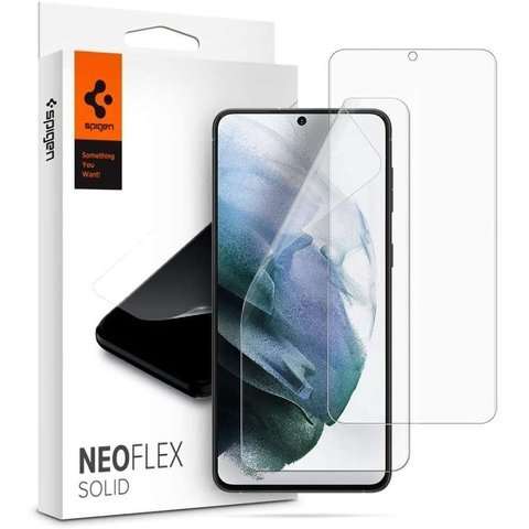 2x Folia hydrożelowa Spigen Neo Flex Solid Case Friendly do Galaxy S21