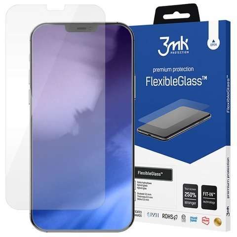 3mk Szkło ochronne Flexible Glass 7H do Apple iPhone 12/ 12 Pro 6.1