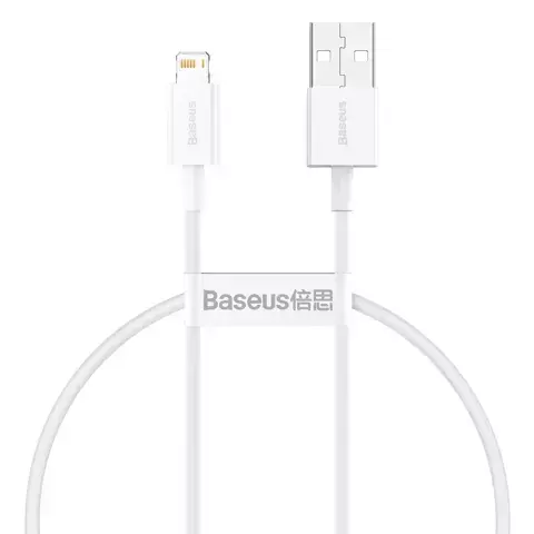 Baseus Superior kabel USB - Lightning 2,4A 0,25 m Biały (CALYS-02)