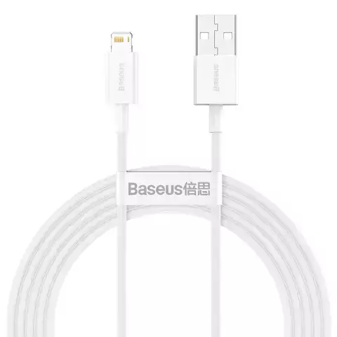 Baseus Superior kabel USB - Lightning 2,4A 2 m Biały (CALYS-C02)