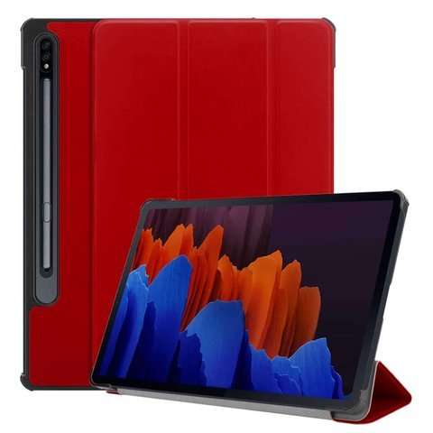 Etui Alogy Book Cover do Samsung Galaxy Tab S7 Plus/ S8 Plus 12.4 T970/ T976B/ X800/ X806 Czerwone