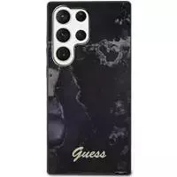 Etui Guess GUHCS23LHTMRSK do Samsung Galaxy S23 Ultra S918 czarny/black hardcase Golden Marble Collection