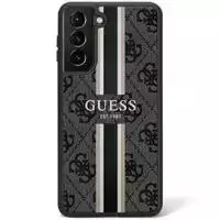 Etui Guess GUHCS23LP4RPSK do Samsung Galaxy S23 Ultra S918 czarny/black hardcase 4G Printed Stripe