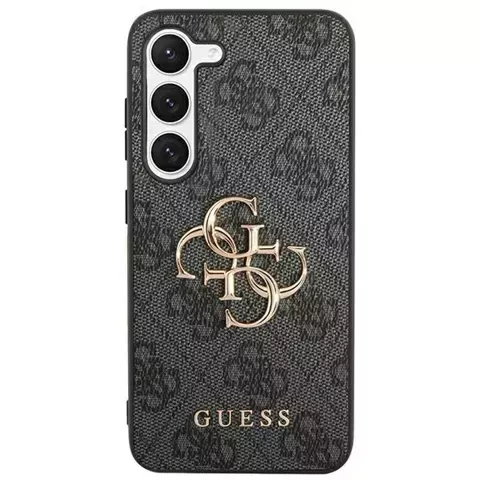 Etui Guess GUHCS24M4GMGGR do Samsung Galaxy S24+ S926 czarny/black hardcase 4G Big Metal Logo