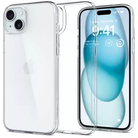 Etui Spigen Airskin Hybrid do iPhone 15 crystal clear